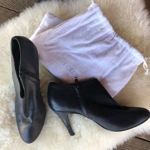 J. Crew Metropolitan leather ankle boots